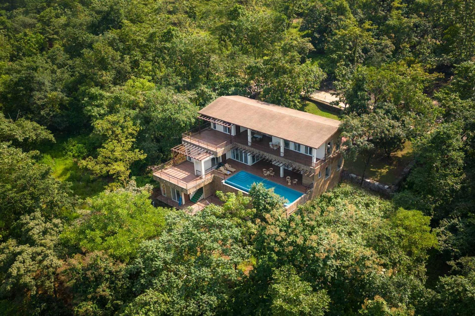 Eden Glade - Khopoli - Mountain-View Villa With Private Pool, Spacious Decks & Indoor Activities Exterior foto